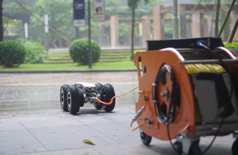 285砖墙镇管道检测机器人